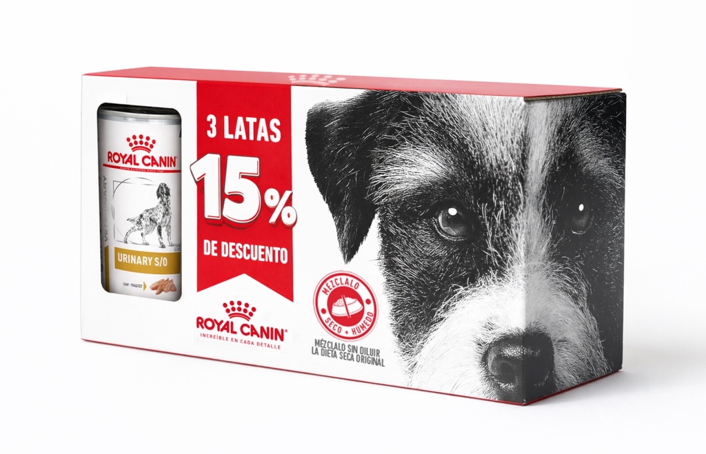 Pack 3 latas Urinary Dog 410Gs