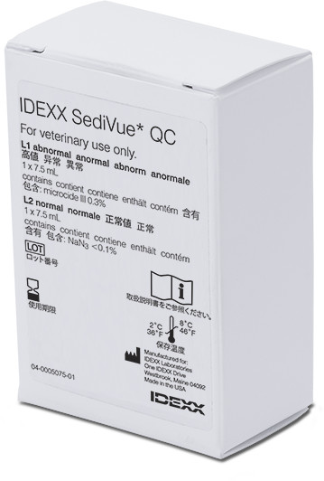 SediVue QC Set L1 and L2