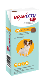 [90205] Bravecto Mensual   45MG - 2 a 4,5KG