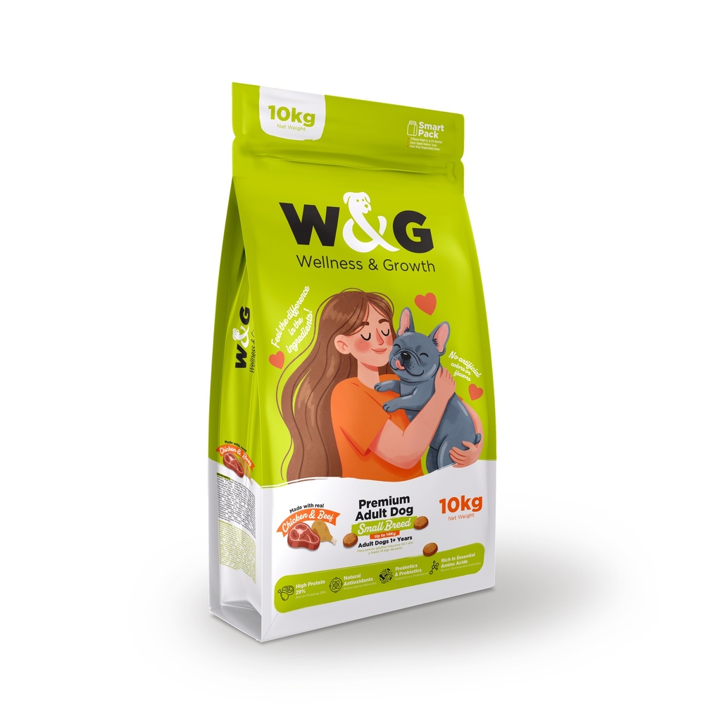 W&G Premium Adult Dog Small Breed 10KG