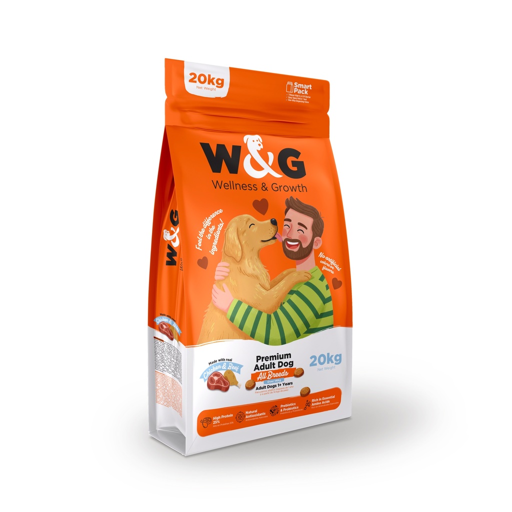 W&G Premium Adult Dog All Breeds 20KG