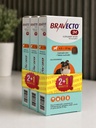 Combo 3 unidades Bravecto Mensual 100MG - 4,5 a 10KG