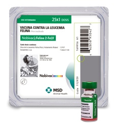 [90110] Nobivac Feline 2-FeLV 25x1ds